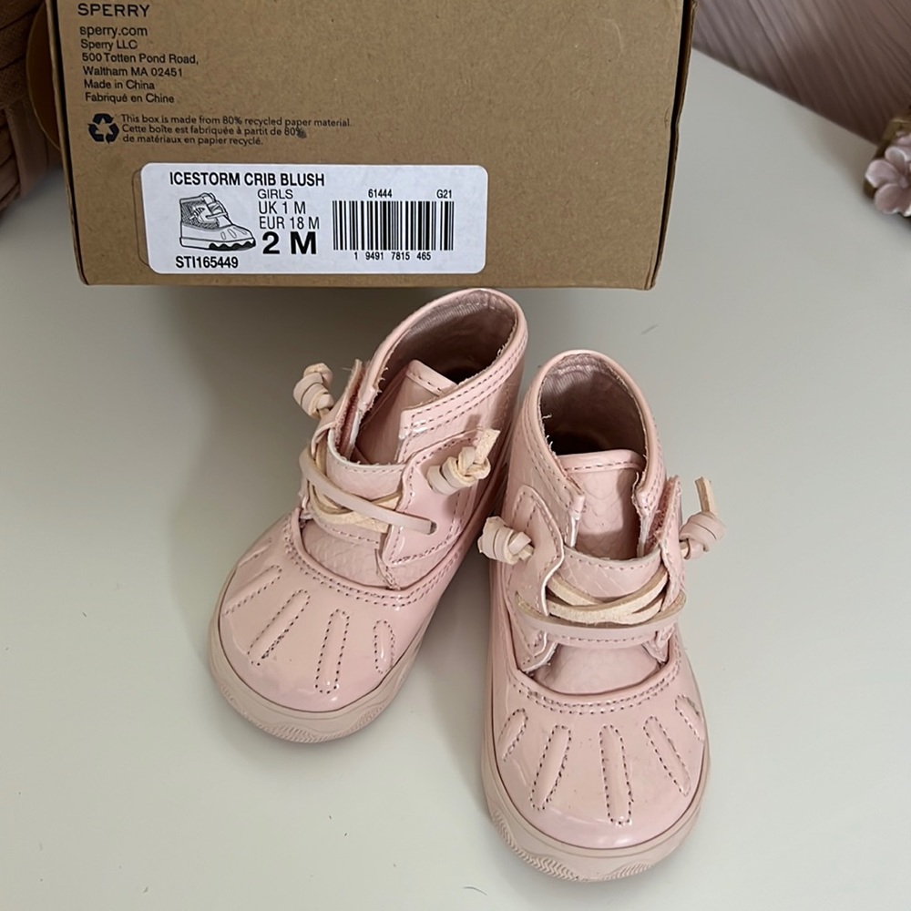 Sperry crib shoes